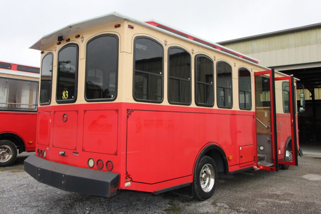 2014 Ford Hometown Trolley Villager 178 5383 Sawyers Bus Sales   SI 1554 Vin 5383 Exterior Pics 3 1024x683 